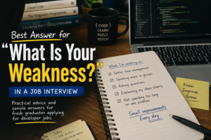 Best answer for “What is your weakness?” in a job interview